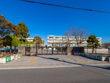 ���ӊ��@���w�Z 1450m �O���s����쏬�w�Z