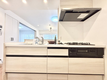 �L�b�`���@���������Ȃ���ł����Ƒ��Ƃ̉�b���y���߂�ΖʃL�b�`��