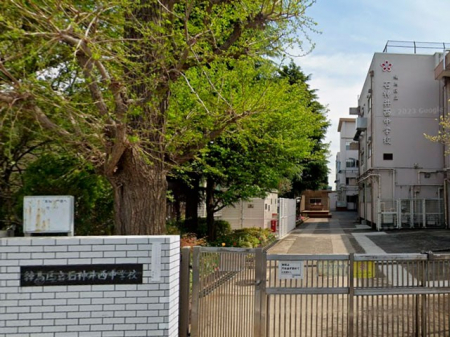 ���ӊ��@���w�Z 1100m ���n�旧�ΐ_�䐼���w�Z