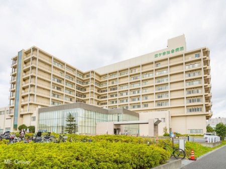 周辺環境　病院 1680m 鎌ヶ谷総合病院